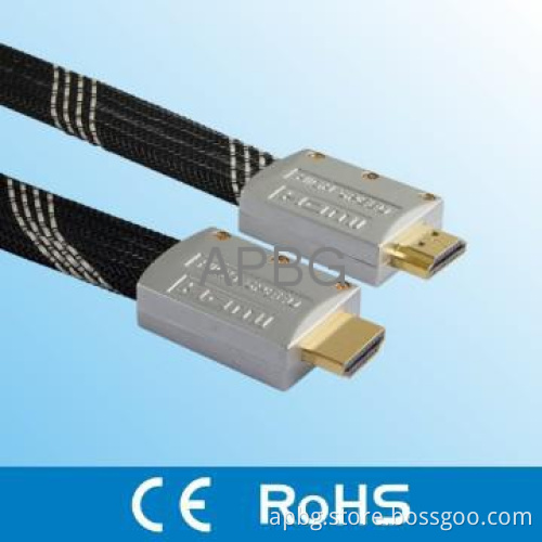 New 1.4V 3D HDMI Cable, 10.2Gbps, Luxurious Golden Ends HDMI 1.4 Cable
